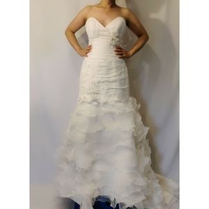 Private Label By G NWOT Sequin Gown White Wedding